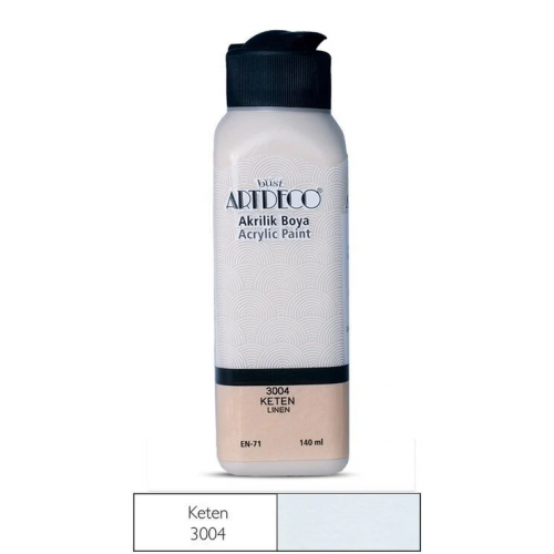 ARTDECO AKRİLİK BOYA 140ML KETEN 3004